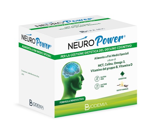 BIODEMIA NEUROPOWER 20 BUSTINE GUSTO VANIGLIA - farmascienza.it
