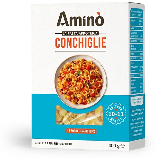 AMINO' CONCHIGLIE APROTEICHE 400 G - farmascienza.it