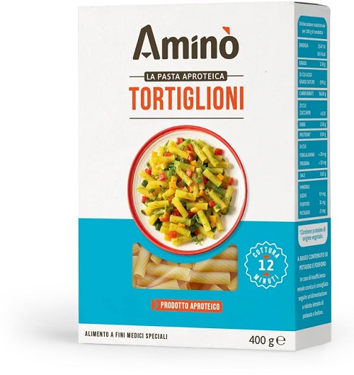 AMINO' TORTIGLIONI APROTEICI 400 G - farmascienza.it