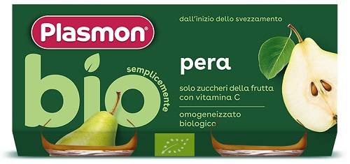PLASMON OMOGENEIZZATO BIO PERA 2 VASETTI X 80 G - farmascienza.it