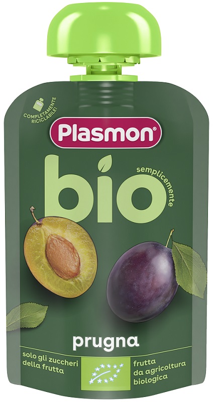 PLASMON PRUGNA BIO POUCHES 100 G - farmascienza.it