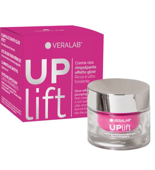 VERALAB UPLIFT CREMA VISO RIMPOLPANTE EFFETTO GLOW 50 ML - farmascienza.it