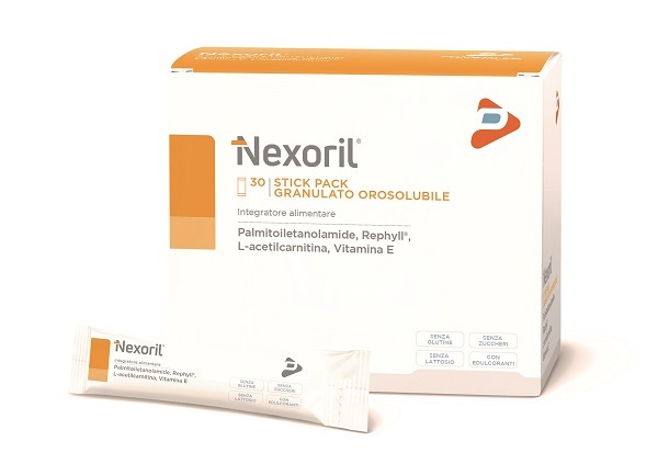 NEXORIL 30 STICK PACK GRANULATO OROSOLUBILE CON EDULCORANTI SENZA GLUTINE SENZA LATTOSIO SENZA ZUCCHERI - farmascienza.it