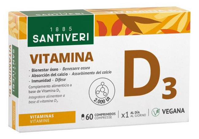 VITAMINA D3 2000UI VEGETALE 60 COMPRESSE - farmascienza.it