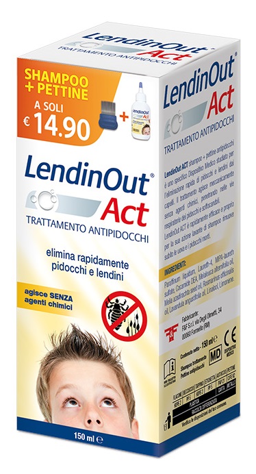 LENDINOUT ACT ANTIPIDOCCHI 150 ML - farmascienza.it