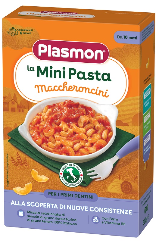 PLASMON PASTA MACCHERONCINI 300 G - farmascienza.it