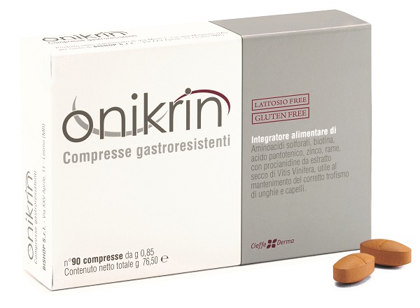ONIKRIN 90 COMPRESSE - farmascienza.it