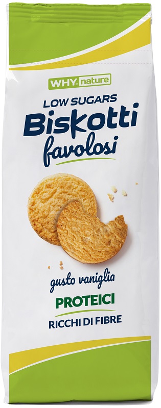 WHYNATURE BISKOTTI FAVOLOSI VANIGLIA 150 G - farmascienza.it