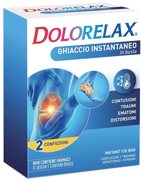 GHIACCIO ISTANTANEO DOLORELAX 2 BUSTE - farmascienza.it