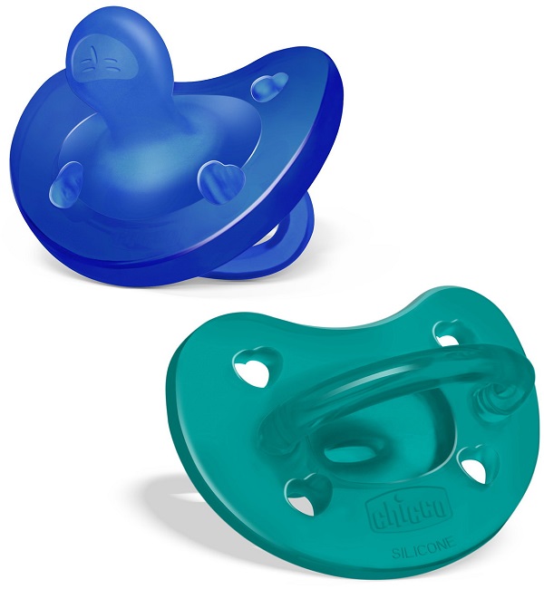 CHICCO GOMMOTTO SILICONE AZZURRO 6-16 MESI 2 PEZZI - farmascienza.it