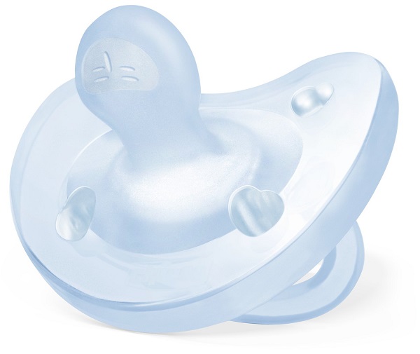 CHICCO GOMMOTTO SILICONE AZZURRO 2-6 MESI 1 PEZZO - farmascienza.it
