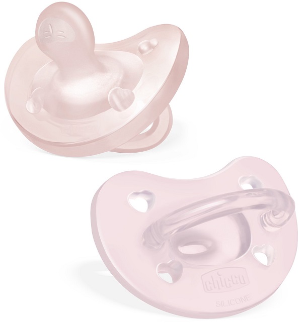 CHICCO GOMMOTTO SILICONE ROSA 2-6 MESI 2 PEZZI - farmascienza.it