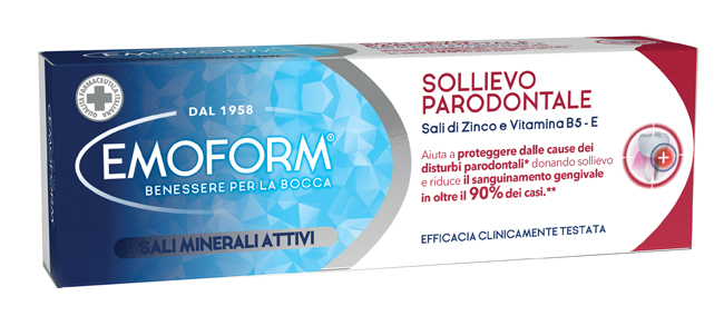 EMOFORM SOLLIEVO PARODONTALE 75 ML - farmascienza.it
