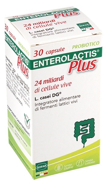 ENTEROLACTIS PLUS 30 CAPSULE - farmascienza.it