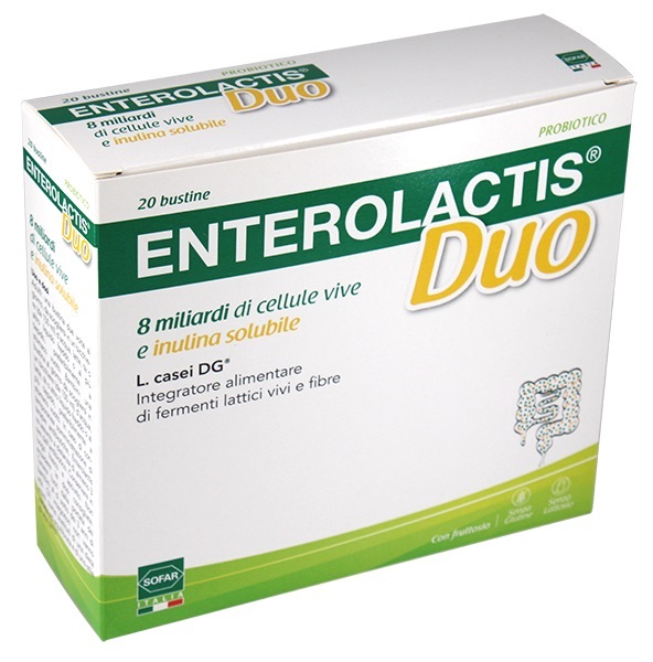 ENTEROLACTIS DUO POLVERE 20 BUSTINE - farmascienza.it