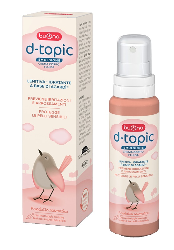 DTOPIC EMULSIONE CREMA CORPO FLUIDA LENITIVA IDRATANTE A BASE DI AGARDI' 100 ML - farmascienza.it