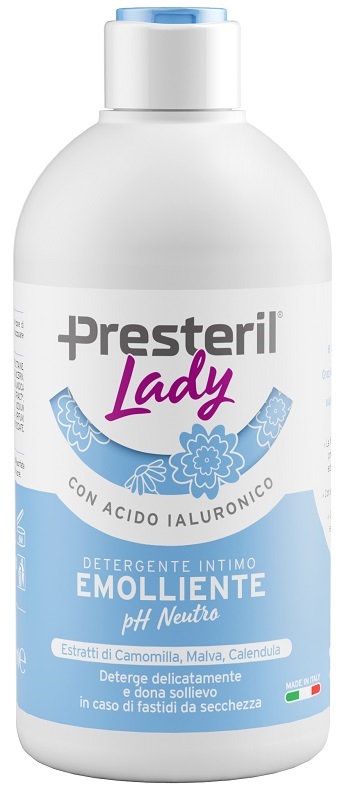 LADY PRESTERIL DETERGENTE INTIMO EMOLLIENTE/PH NEUTRO 500 M L - farmascienza.it