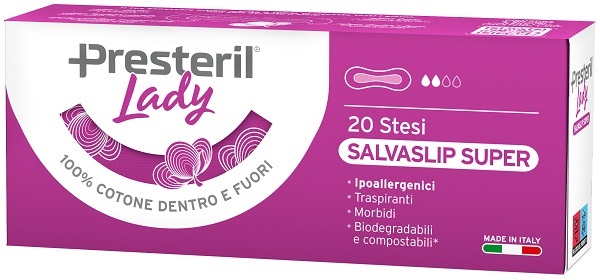 LADY PRESTERIL SALVASLIP SUPER STESI 20 PEZZI - farmascienza.it