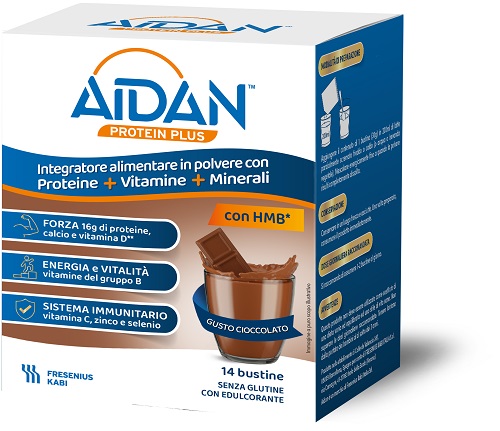 AIDAN PROTEIN PLUS CIOCCOLATO 14 BUSTINE - farmascienza.it
