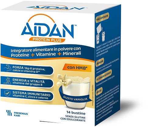 AIDAN PROTEIN PLUS VANIGLIA 14 BUSTINE - farmascienza.it