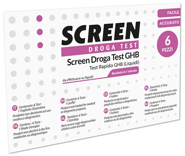 SCREEN DROGA TEST GHB TEST RAPIDO 6 PEZZI - farmascienza.it