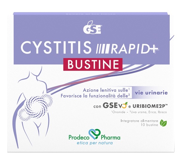 GSE CYSTITIS RAPID+ 10 BUSTINE - farmascienza.it