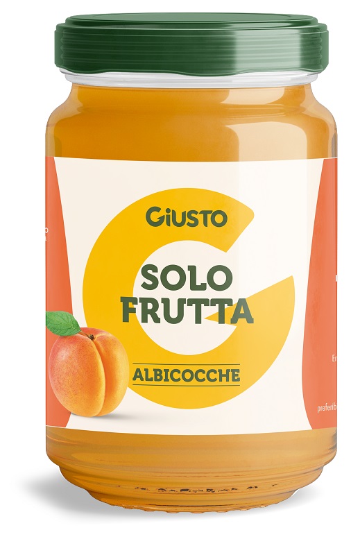 GIUSTO SOLO FRUTTA CONFETTURA ALBICOCCHE 220 G - farmascienza.it