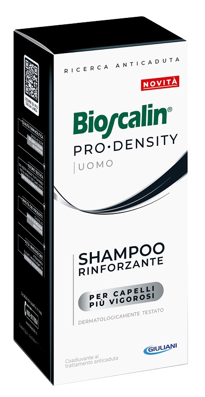 BIOSCALIN PRO DENSITY UOMO SHAMPOO RINFORZANTE 200 ML - farmascienza.it