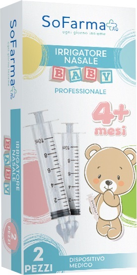 IRRIGATORE NASALE BABY 2 PEZZI SOFARMAPIU' - farmascienza.it