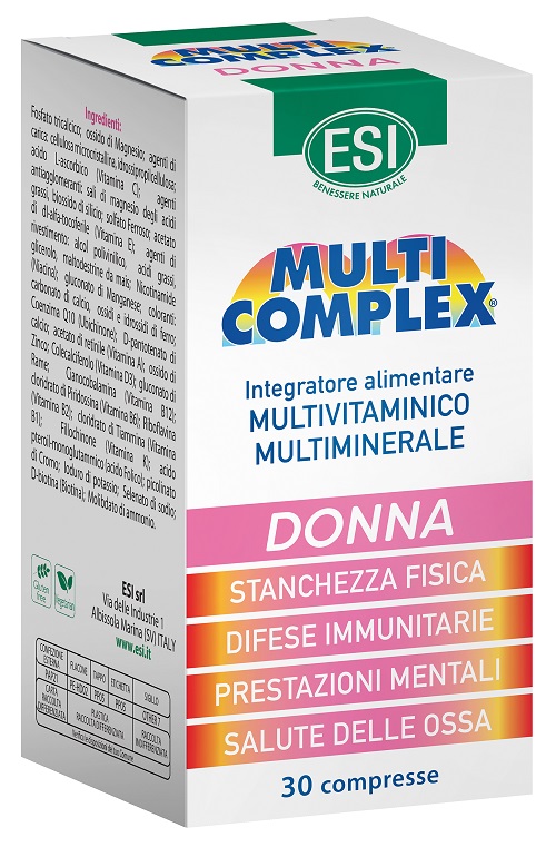 ESI MULTICOMPLEX DONNA 30 COMPRESSE - farmascienza.it