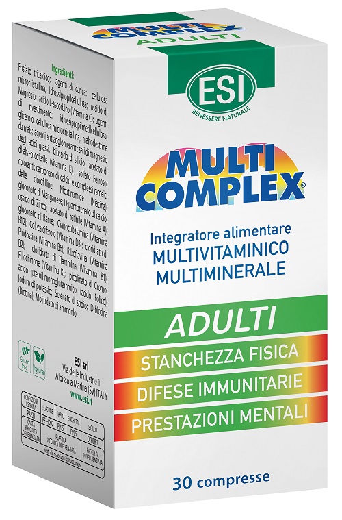 ESI MULTICOMPLEX ADULTI 30 COMPRESSE - farmascienza.it