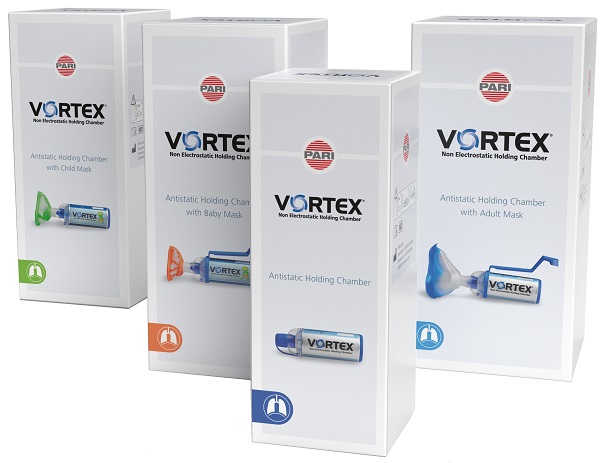 CAMERA DISTANZIATRICE CON MASCHERA PEDIATRICA VORTEX - farmascienza.it
