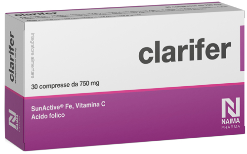 CLARIFER 30 COMPRESSE - farmascienza.it