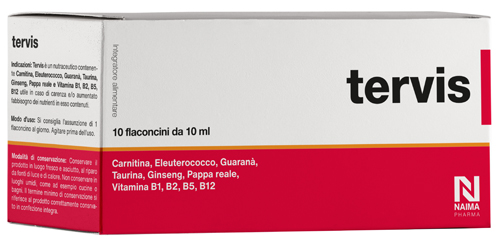 TERVIS 10 FLACONCINI - farmascienza.it