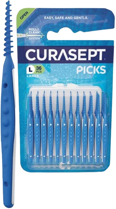 CURASEPT PICKS LARGE 36 PEZZI - farmascienza.it
