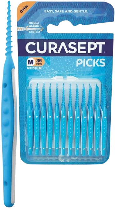 CURASEPT PICKS MEDIUM 36 PEZZI - farmascienza.it