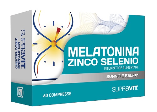 SUPRAVIT MELATONINA ZINCO SELENIO 60 COMPRESSE - farmascienza.it