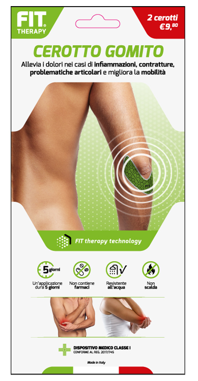 FIT THERAPY CEROTTO GOMITO 2 PEZZI - farmascienza.it