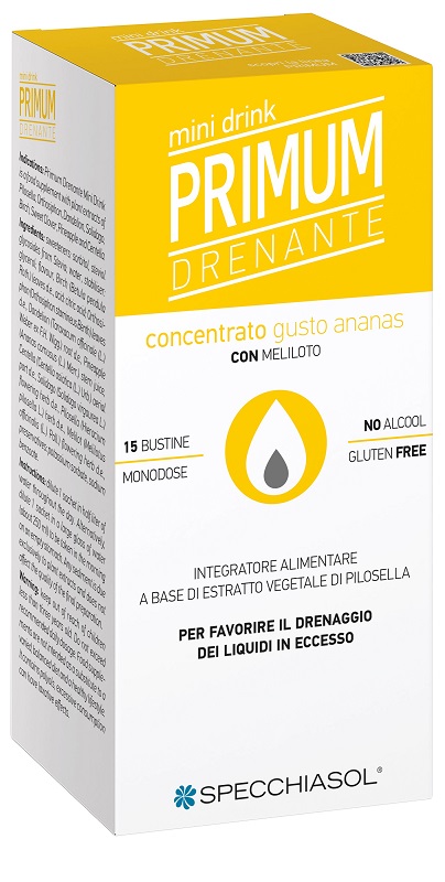 PRIMUM DRENANTE MINI DRINK ANANAS 15 BUSTINE - farmascienza.it