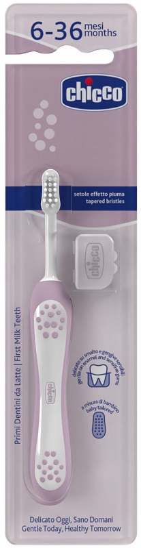CHICCO SPAZZOLINO 6 MESI+ ROSA - farmascienza.it