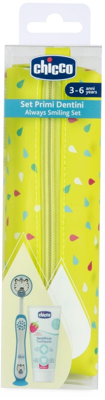 CHICCO SET DENTALE 3-6 YEARS AZZURRO - farmascienza.it