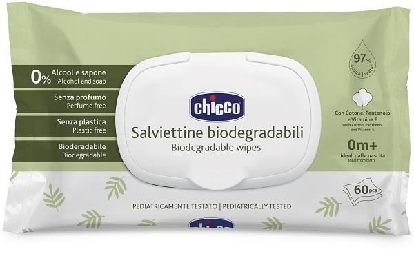 CHICCO SALVIETTE BIO 60 PEZZI PLAQUE - farmascienza.it