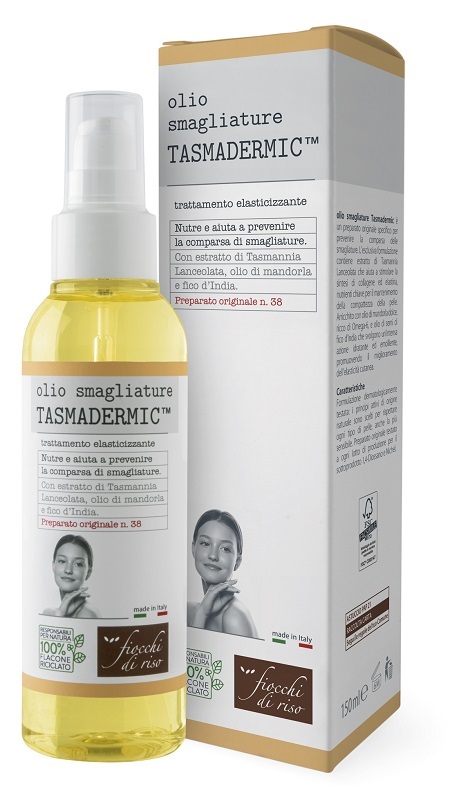FIOCCHI DI RISO OLIO SMAGLIATURE TASMADERMIC 150 ML - farmascienza.it
