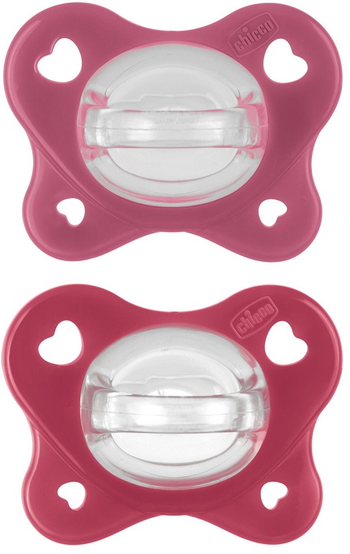 CHICCO DUAL SOFT SUCCHIETTO ROSA 16-36 MESI 2 PEZZI - farmascienza.it