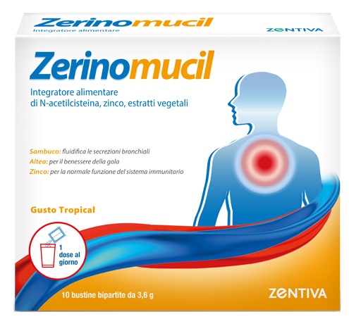 ZERINOMUCIL 10 BUSTINE 3,6 G - farmascienza.it