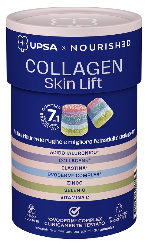 UPSA X NOURISHED COLLAGEN SKIN LIFT 30 GUMMIES - farmascienza.it