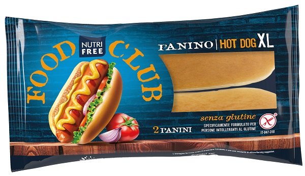 NUTRIFREE PANINO HOT DOG XL 2 PEZZI DA 65 G - farmascienza.it