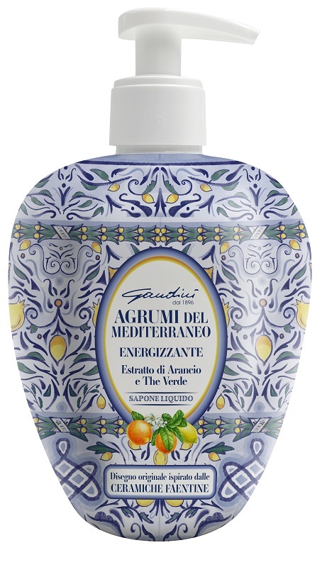 GANDINI SAPONE LIQUIDO FAENZA AGRUMI 500 ML - farmascienza.it