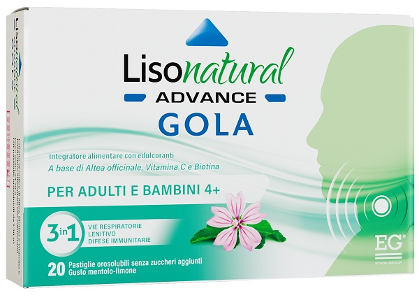 LISONATURAL ADVANCE GOLA 20 PASTIGLIE - farmascienza.it