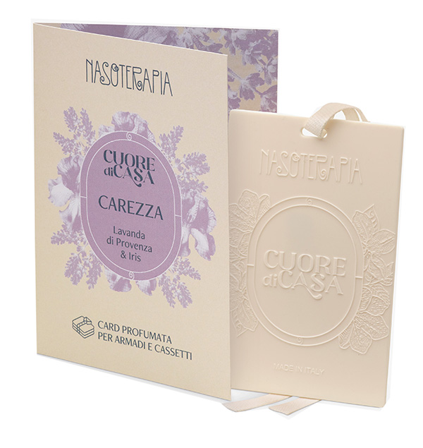 CARD PROFUMATA LAVANDA E IRIS 1 PEZZO NASOTERAPIA - farmascienza.it